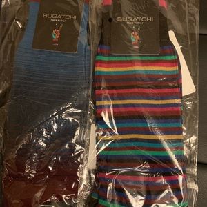 Men’s Bugatchi Dress Socks (Lot of 2) NWT